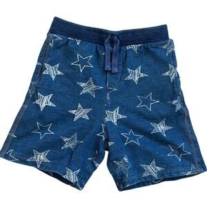 Splendid - Toddler Boy Blue Star Print Soft Shorts